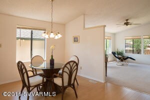 Dining to living room