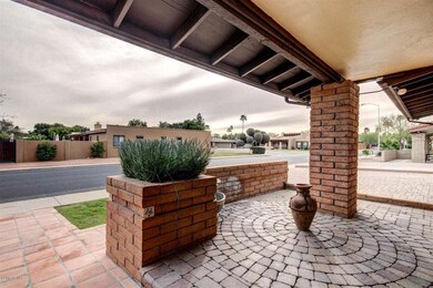 Front courtyard entry