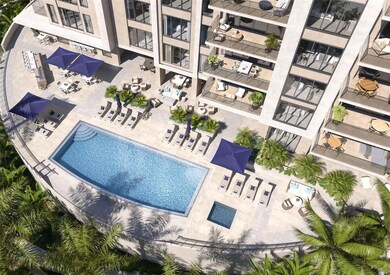 Aerial Pool Exterior