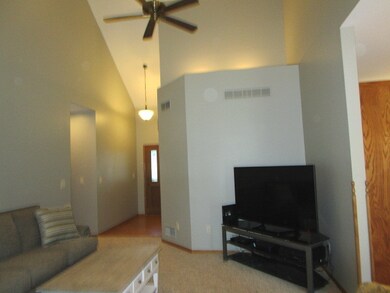 VAULTED CEILINGS & LIGHTED PLANT SHELF
