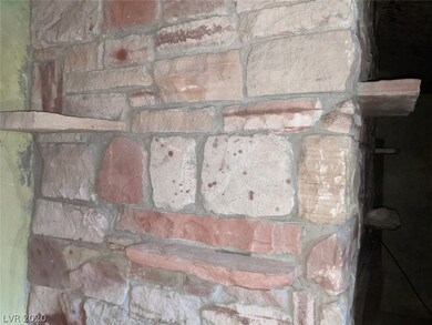 Custom built fireplace detail