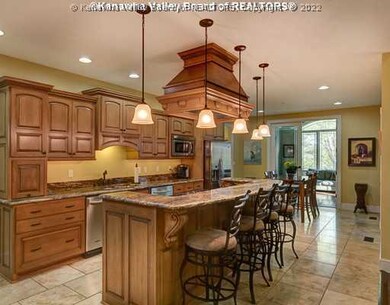 Kitchen. Maple Cabinetry with Granite Counters