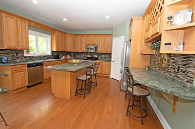 Spacious Kitchen w/lots of counter space.  Stainle
