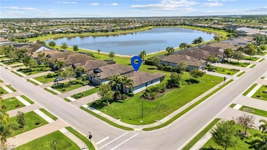 Bird's eye view featuring a residential view and a