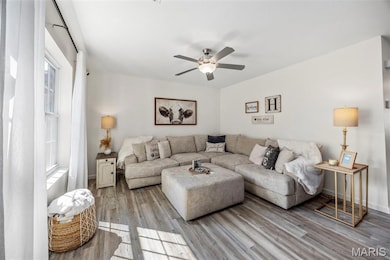 Large family room, freshly Painted