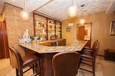 Fabulous bar area...everything you would want and 