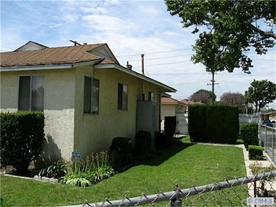 Right side of front