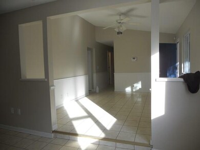 Den looking into living room