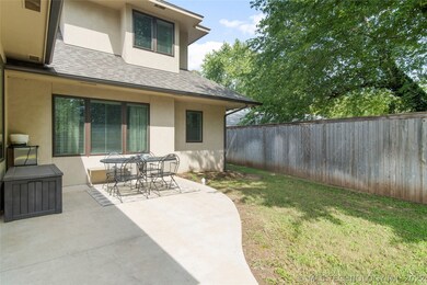 Extended outdoor dining patio