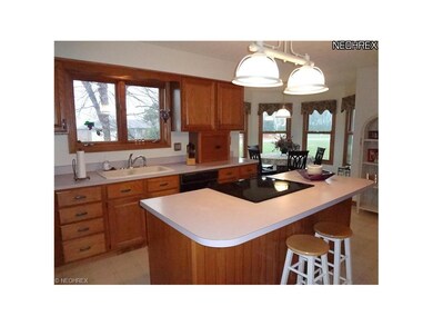 Large fully applianced kitchen with island, lots o