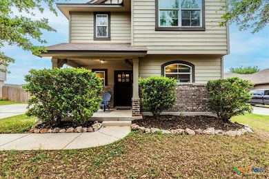 Closer view of the front of the home.