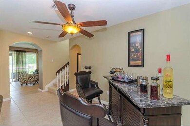 Dining room are being used as a Bar