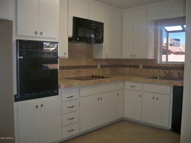 Kitchen with Atrium Window