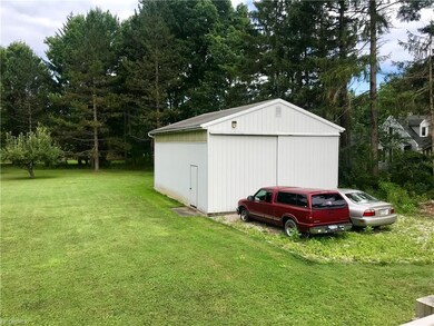 Pole Barn offers an additional 768 sf of storage, 