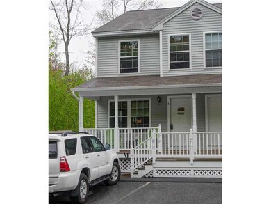 Exterior Front. End unit townhouse...