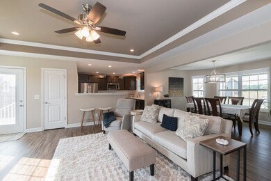 Open concept living.