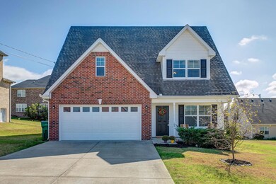 Attached 2 car garage