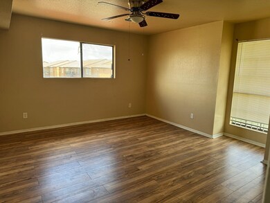 Photos depict a model home built on the same floor