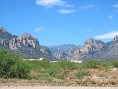 Looking SW toward Cave Creek Canyon