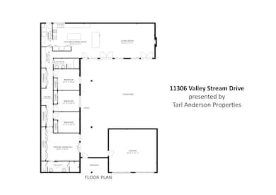 Here's a floor plan drawing of the entire property