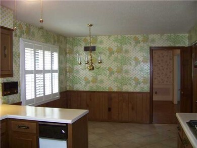 Eat in area of the kitchen