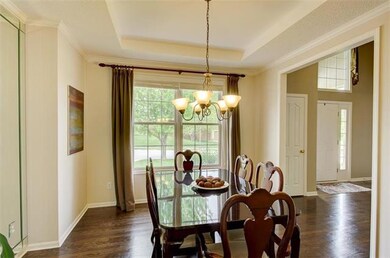 Spacious Dining Room with Gleaming Floors!
