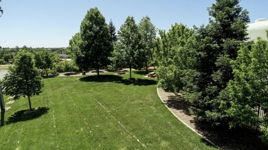 Great park like area right across the st