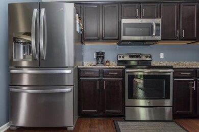 All of the stainless steel appliances stay with th