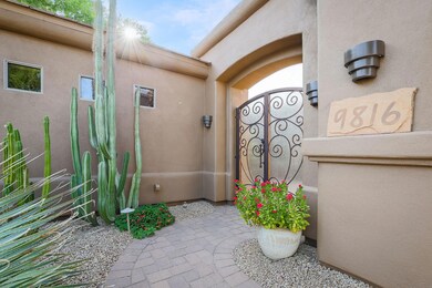Courtyard entry