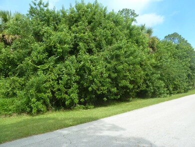 Street View of lot from south east corner