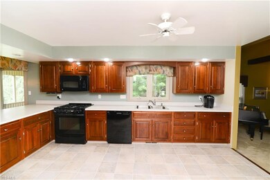 Extra large kitchen, with ample cupboard space.