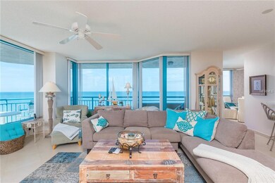 Expansive water views from the main living area