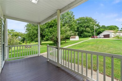 Relax on the back porch with your beverage choice