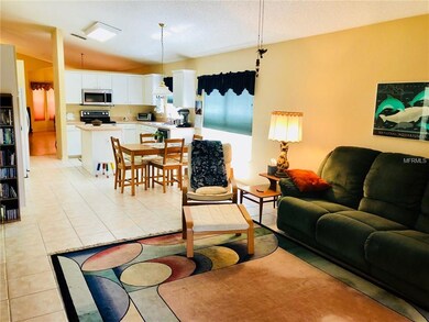 Open floor plan Kitchen and Family Room