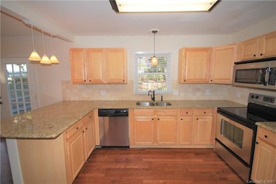 KITCHEN (VIEW 2): Stainless Steel Appliances and D