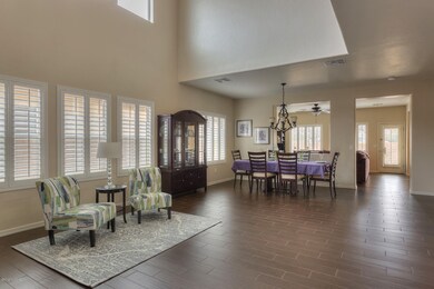Entry to formal dining room