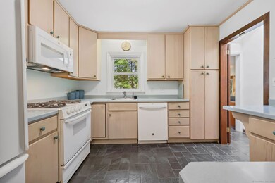 Kitchen overlooking the deck