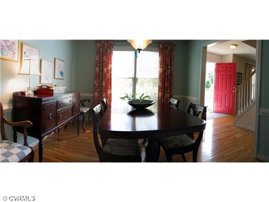 Dining Room - A wider view of Dining Room looking 