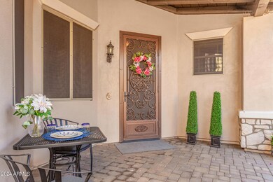 Custom iron door