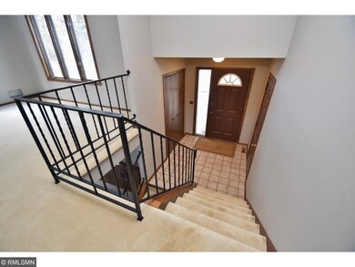 View of the spacious foyer.  New lights.