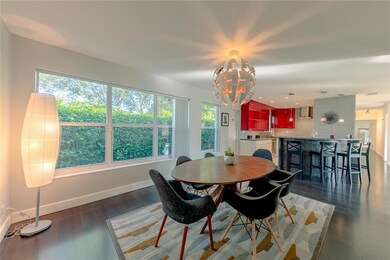 Expansive dining space