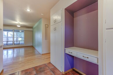 Entry shelf & storage