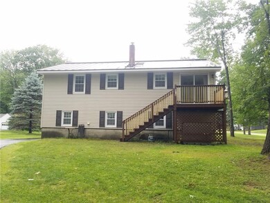 View from back of home. Shows the...
