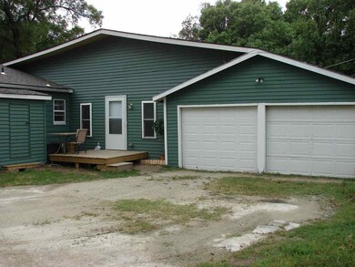 Large 2 car attached garage for the handy man of t