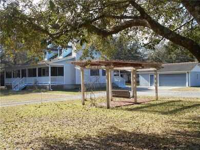 Extra parking spaces and detached two car garage w