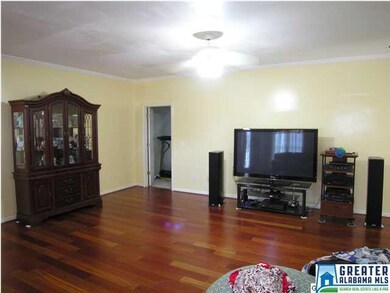 Huge family room with new paint