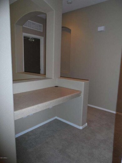 Built in desk