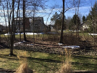 Wooded backyard provides serenity and privacy