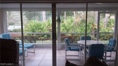 Rear lanai. Mostly shaded due to surrounding large