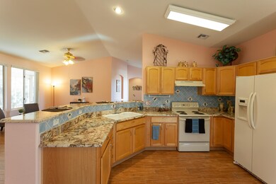 Kitchen with Granite Counter Tops